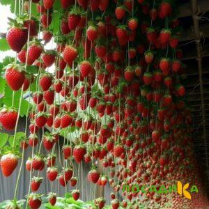 Клубника ампельная Анастасия купить по цене от 370р. в интернет-магазине «Посадика» с доставкой почтой в в Спас-Клепикие и по всей России – [изображение №1].